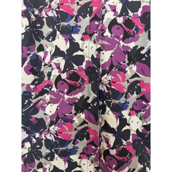 Thakoon Womens Midi Floral Trench Rain Coat Size M Bloomcore Art To Wear Abstrac - Picture 2 of 14